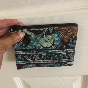Vera Bradley Coin Purse Java Blue